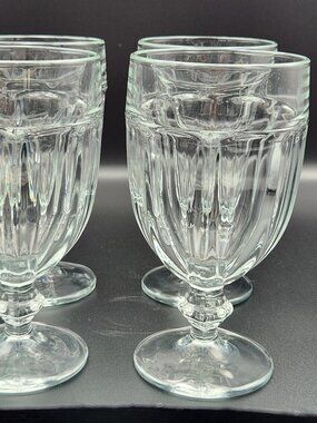 Set of 4 Libbey Gibraltar DuraTuff Clear Glass Iced Tea 16.5oz